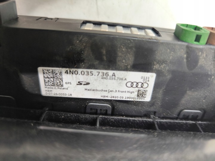 CHARGEUR INDUKCYJNA AUDI A6 C8 A7 C8 DIRECTION ASSISTÉE 4K0864981A 4N0035736A