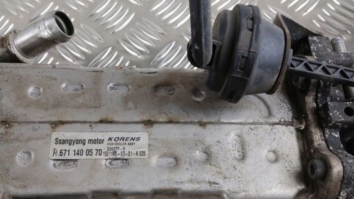 2015 SSANGYONG KORANDO RADIATEUR EGR A6711400570