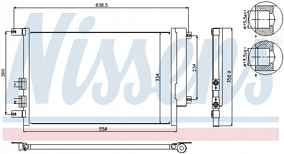 CONDENSADOR NISSENS 94746 