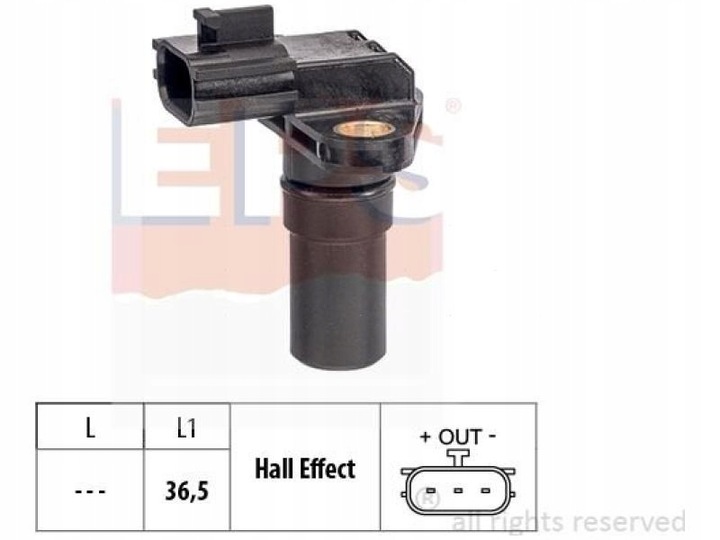 SENSOR POSICIÓN DE EJE CIGÜEÑAL RENAULT MEGANE 3 2.0 MEGANE 3 2.0 