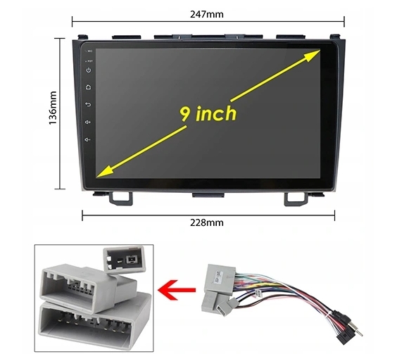 HONDA CR-V 3 06-12 RADIO GPS ANDROID 4GB 32G SIM 