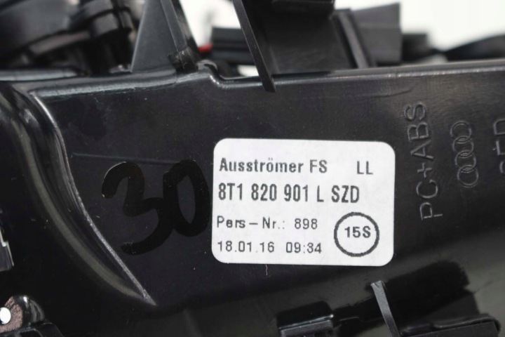AUDI A5 ADMISSION KTRATKA AIR CONSOLES 8T1820902G 8T1820951E 8T1820901H WLO