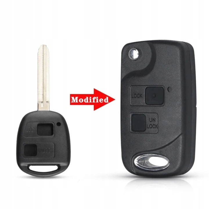 FOR TOYOTA YARIS LAND CRUISER FOR LEXUS FLID KEY TOY43/47/48 BLADE