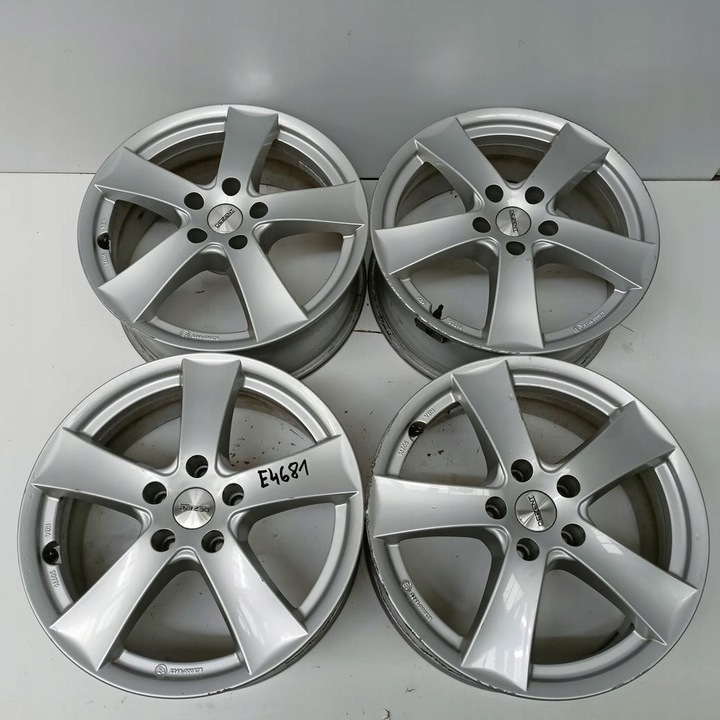 DISCOS DE ALEACIÓN LIGERA (DE TITANIO) 5X112 17 BMW X1 F48 2 PIEZAS F39 4 PIEZAS (E4681) 