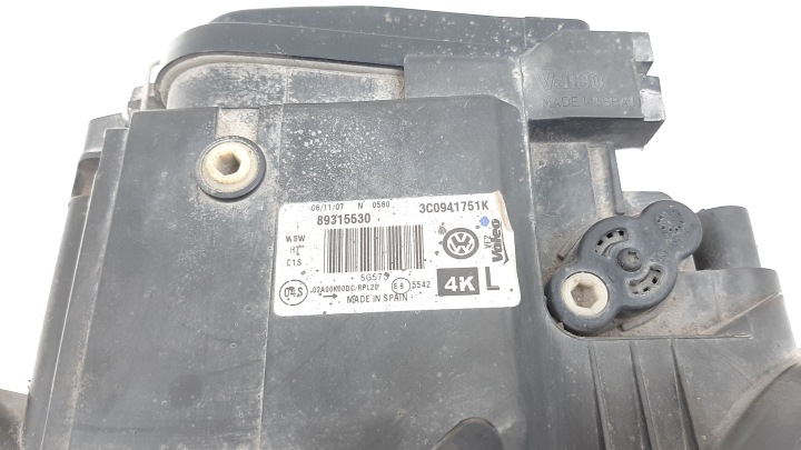 2008 VOLKSWAGEN PASSAT B6 PROJECTEUR 3C0941751K