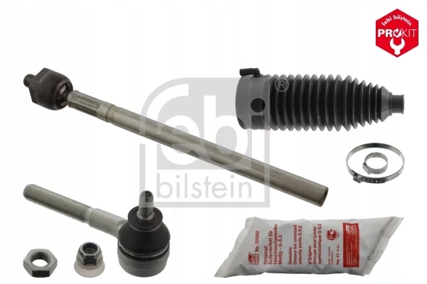 BIELLETTE DE DIRECTION LATÉRAL AVEC EMBOUT DROIT COLLIERS PROTECTION GRAISSE PEUGEOT