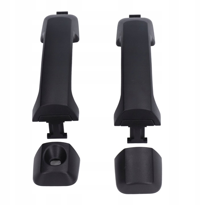 2PCS EXTÉRIEUR EXTÉRIEUR POIGNÉE PORTES 69210–0C010 NOIR CAR 3K