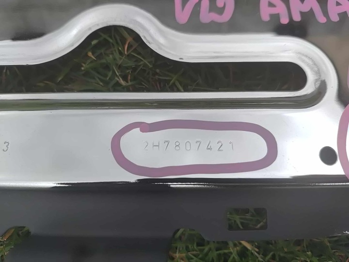 VOLKSWAGEN AMAROK I 2H PARE-CHOCS ARRIÈRE ARRIÈRE CHROME NEUF OE 6037