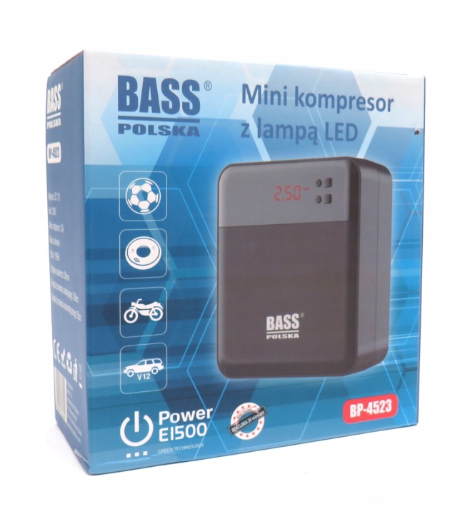 MINI COMPRESSEUR AUTOMOBILE 12V POMPE COMPRESSEUR
