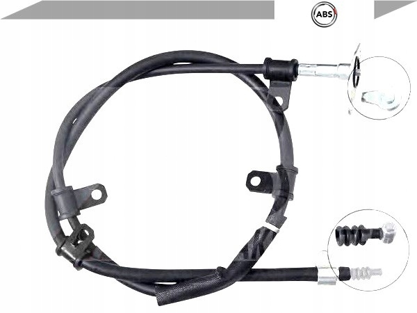 CÂBLE FREINS MANUEL HYUNDAI TERRACAN 01-06 PT ARRIÈRE DISQUES ABS