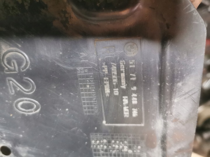BMW 3 G20 G21 PASSAGE DE ROUE DROIT GAUCHE AVANT ARRIÈRE PIÈCE 9448746 9448745