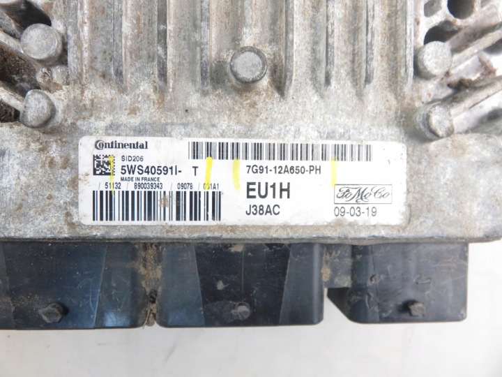 CONTRÔLEUR MOTEUR 7G9112A650PH, 5WS40591IT