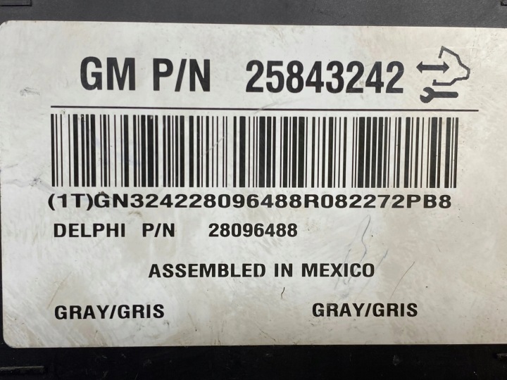OPEL ANTARA 2010 MODULE CONTRÔLEUR CONFORT 25843242