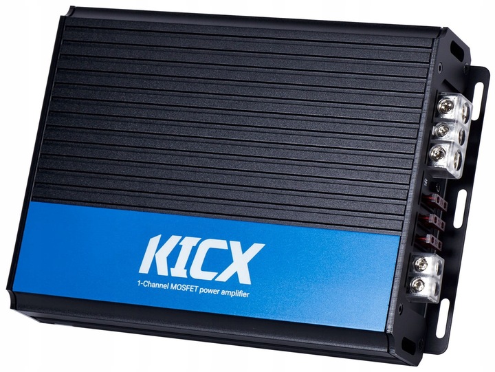 KICX AP 1000D VER.2 AMPLIFIER 1 CHANNEL MONOBLOK 450/720/1000W RMS REMOTE CONTROL 