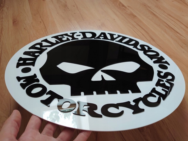 LOGO HARLEY DAVIDSON PAROIS CADEAU POUR MEZA CHLOPAKA SYNA PACZKOMAT
