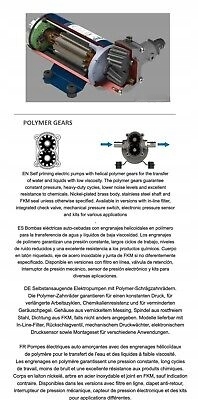 BOMBA MARCO UP2-P CON POLIMEROWYMI KOLAMI 10 L/MIN 1,5 BAR 24V WYPRODUKOWANA 