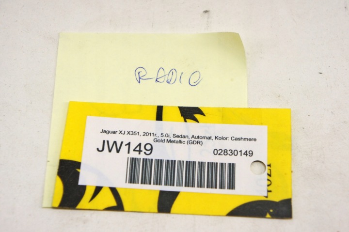 JW149 JAGUAR XJ X351 RADIO NAVIGATION AR