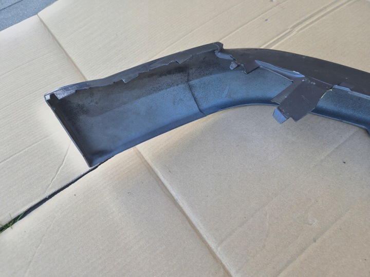 PARE-CHOCS AVANT SPOILER DOUBLURE OPEL VECTRA C OPC ORIGINAL