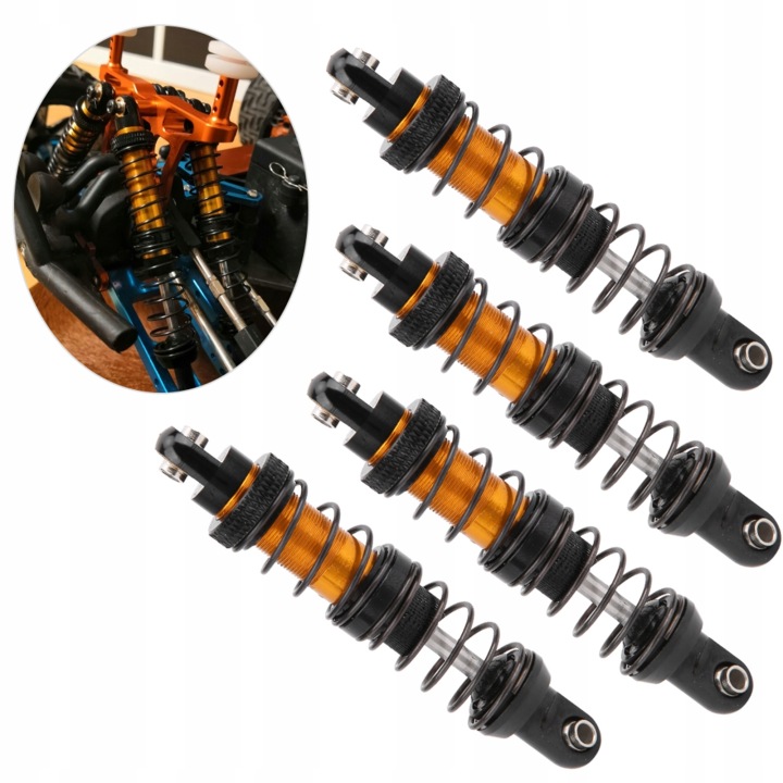 70MM AMORTISSEUR SUSPENSIONS VERS MODÈLES AUTOMOBILES RC TAMIYA CC01