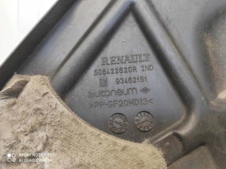 PROTECTION MOTEUR DROITE RENAULT TRAFIC III NISSAN NV300 508422620R