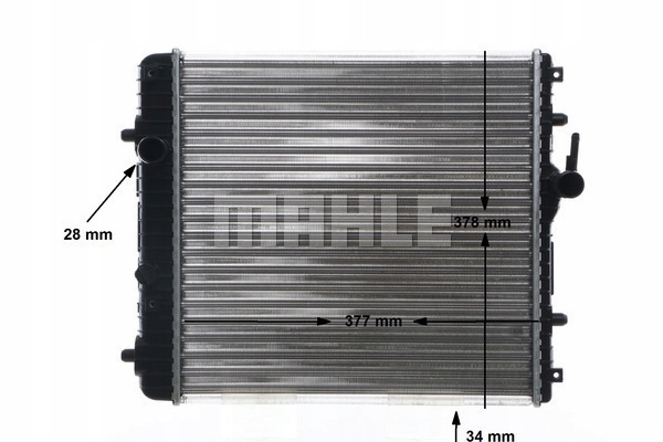 MAHLE RADIATEUR MOTEUR CR 837 001S