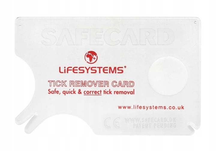 LIFESYSTEMS TICK REMOVER MAPA CON LUPA PARA KLESZCZY 