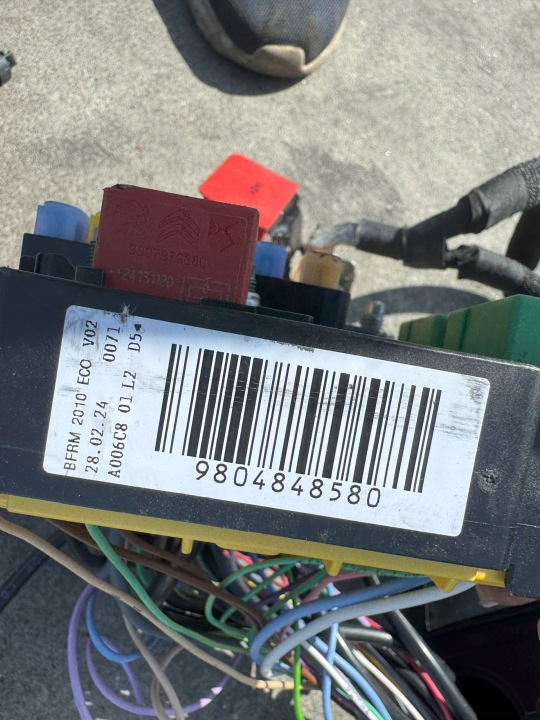 FAISCEAU DE CÂBLES INSTALLATION ÉLECTRIQUE OPEL CORSA F ELEKTRYK 9804848580 9656916680 9862519280