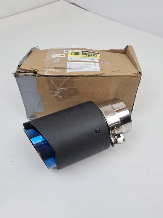 EMBOUT REVÊTEMENT ÉCHAPPEMENT SILENCIEUX CHROME NIERDZEW