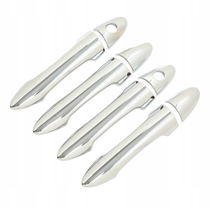 8 PCS SAM CAR ZAKRESCIKA PORTES OKADKA ABS CHROME PROTECTEUR PORTES SUR O7