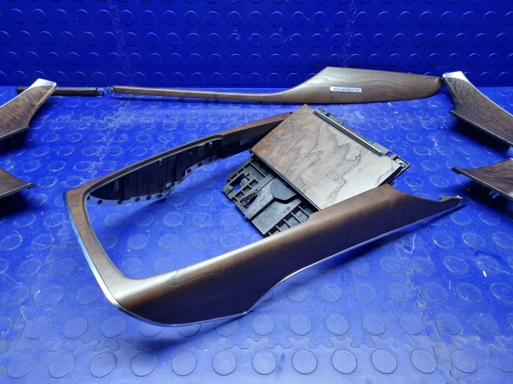 AUDI A6 C7 ENSEMBLE DEKOROW MOULURES DREWNIANYCH AJ3 QUATTRO ORIGINAL