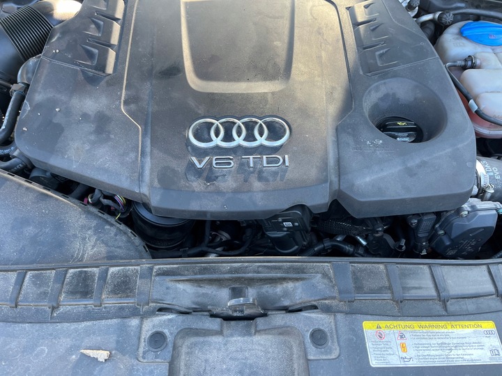 MOTOR AUDI CRTE 3.0TDI SE ARRANCA EN AUTO PUKA PIEZA INSERTADA 