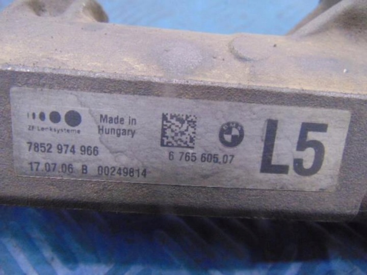 BMW E90 2.0D CRÉMAILLÈRE DE DIRECTION 7852974966