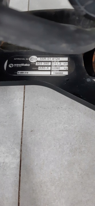 BMW 5 G30 G31 CROCHET ATTELAGE 55R-014124 6888018