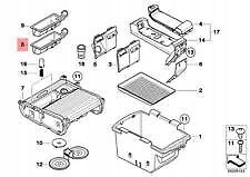 BMW INSERT POUR NON-FUMEURS HYBRIDE X5 X6 E70 E71 E72 51166954946 6954946