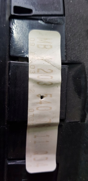 MERCEDES W203 1.8 COMPTEUR COMPTEUR 2035407611