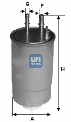 UFI KIT FILTRES LANCIA DELTA III 1.6 2.0 JTDM