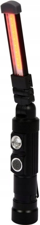 PHARE LAMPE DE POCHE AKUMULATOROWA ATELIER COB LED 3W 300LM ALUMINIUM