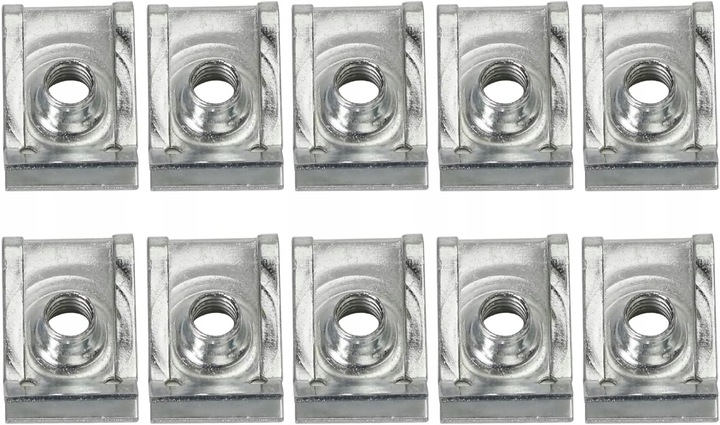 10X SUJECIÓN M6 REMACHE DE MONTAJE BMW AUDI FORD OPEL RENAULT SKODA VW KTM 