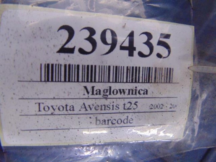 TOYOTA AVENSIS T25 CRÉMAILLÈRE DE DIRECTION 7891501172