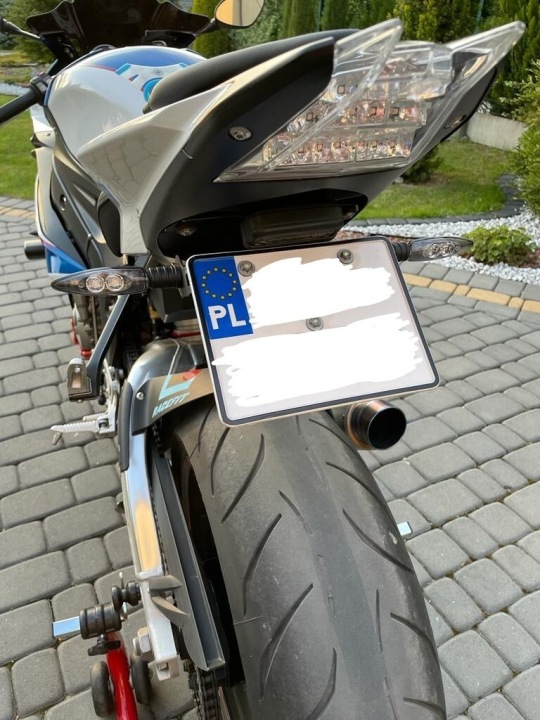 BMW S1000 RR R POIGNÉE FIXATION CADRE DE PLAQUE D'IMMATRICULATION (2009 2020) HM