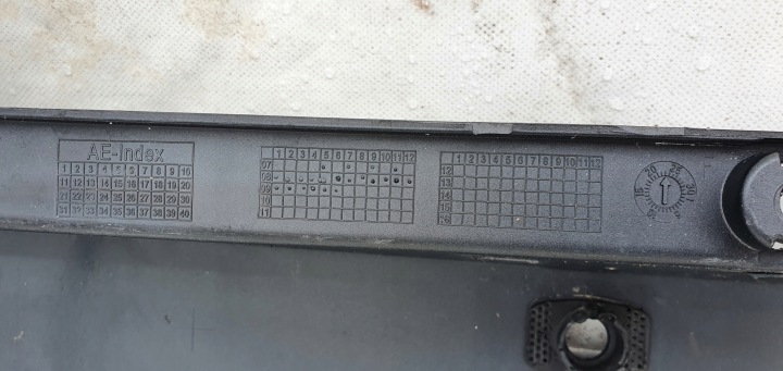 PARE-CHOCS ARRIÈRE MERCEDES W169 08- A CLASSE PDC ORIGINE