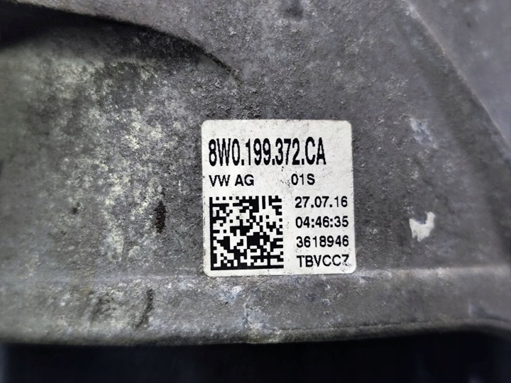 AUDI A4 B9 POIGNÉE MOTEUR COUSSIN SUPPORT LOZYSKOWANIE 8W0199372CA DROITE