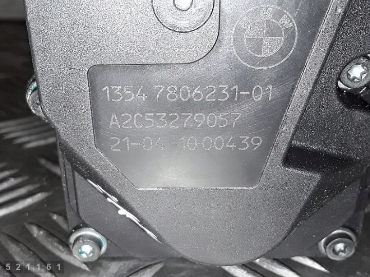 2010 BMW 5 SERIES F10 CARROSSERIE PAPILLON DES GAZ 3000TD 1354780623101