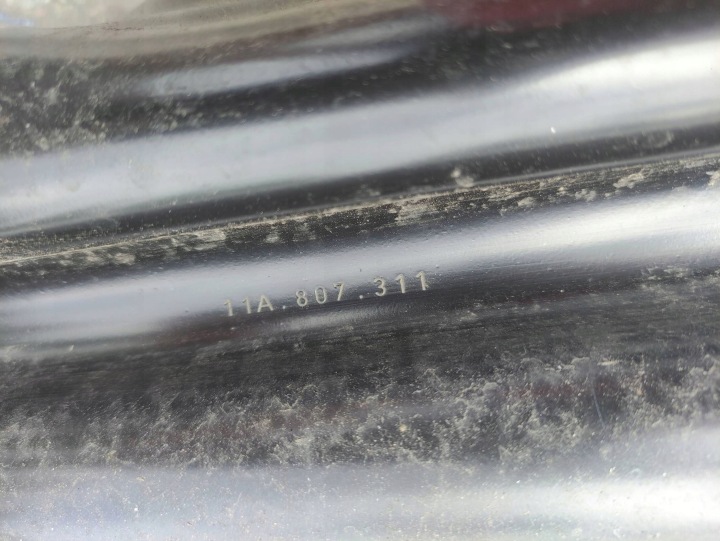 VW VOLKSWAGEN ID.4 POUTRE PARE-CHOCS ARRIÈRE ARRIÈRE OE 11A807311