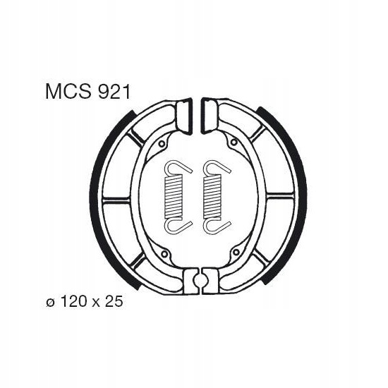 KIT PLAQUETTES FREINS TRW MCS921