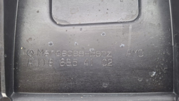 MERCEDES CLA W118 AMG PLAQUE PROTECTION SOUS PARE-CHOCS
