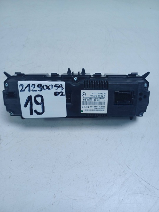 PANNEAU CLIMATISATION MERCEDES-BENZ E W212 212 A2129005902