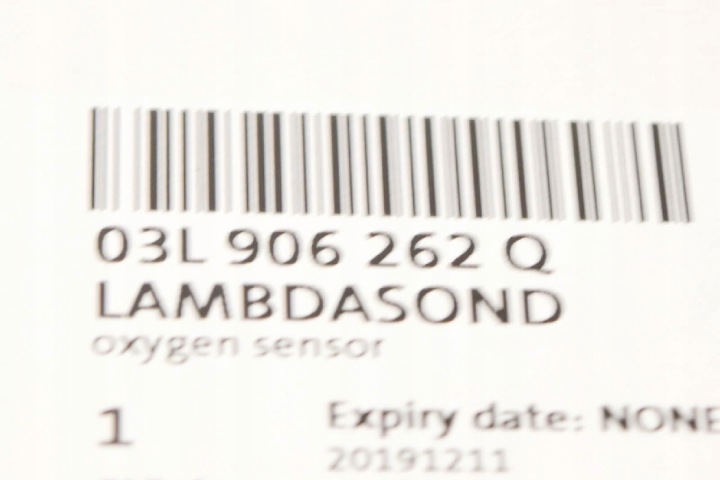 AUDI A3 8V SONDE LAMBDA 03L906262Q 2.0TDI NEUF ORIGINALE