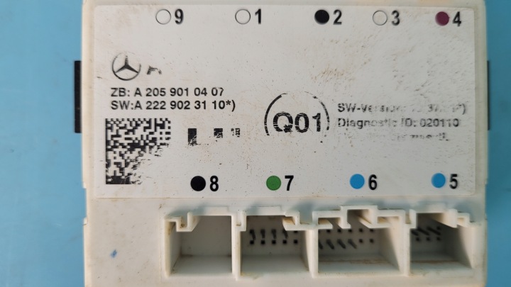 MERCEDES W205 C200 MODULE CONTRÔLEUR PORTES A2059004421