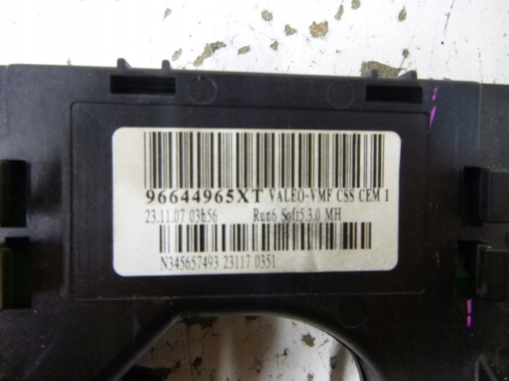 MANETTES COMBINÉ CITROEN C4 PICASSO 1.6 2008R. 96644965XT